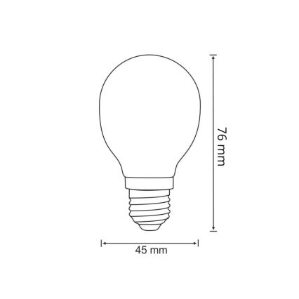 LED spuldze 1xE27/2,5W/230V 3000K