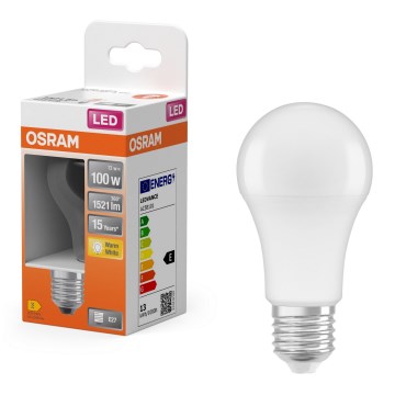 LED spuldze A60 E27/13W/230V 3000K - Osram