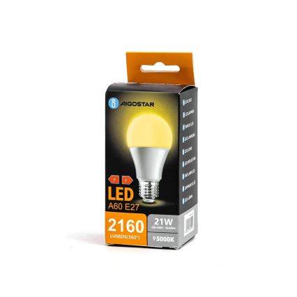 LED Spuldze A60 E27/21W/230V 3000K - Aigostar