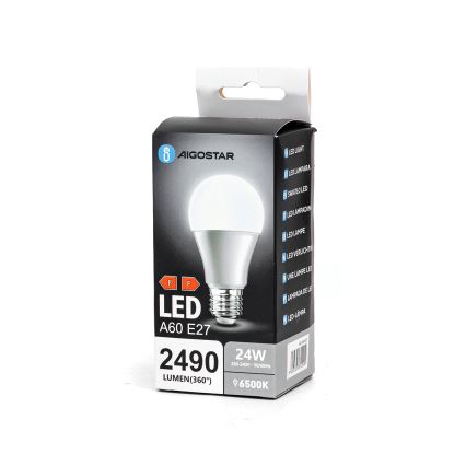 LED Spuldze A60 E27/24W/230V 6500K - Aigostar