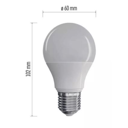 LED Spuldze A60 E27/7,2W/230V 2700K CRI 94 Ra