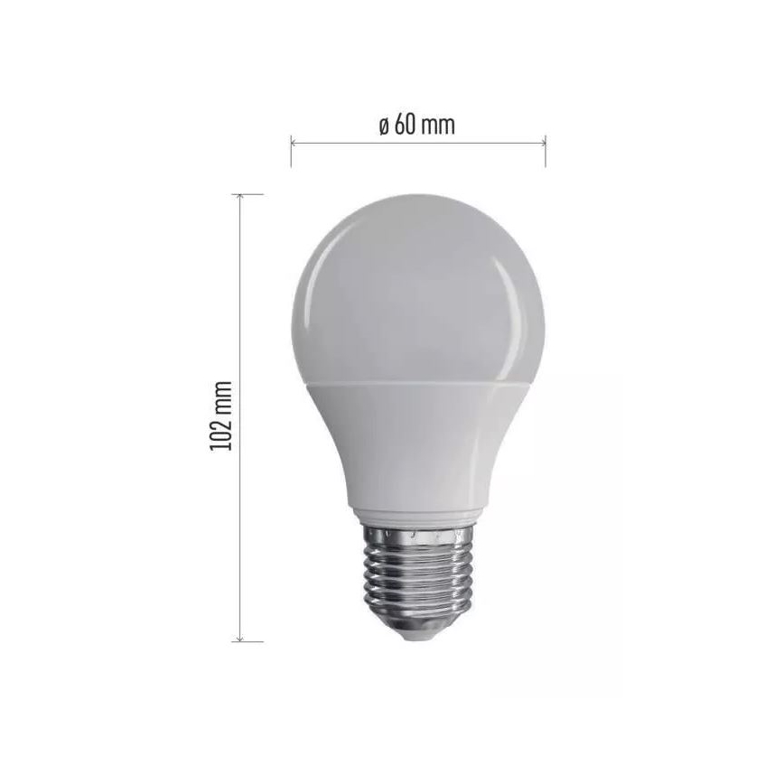 LED Spuldze A60 E27/7,2W/230V 4000K CRI 94 Ra