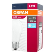 LED spuldze A60 E27/9,5W/230V 4000K - Osram