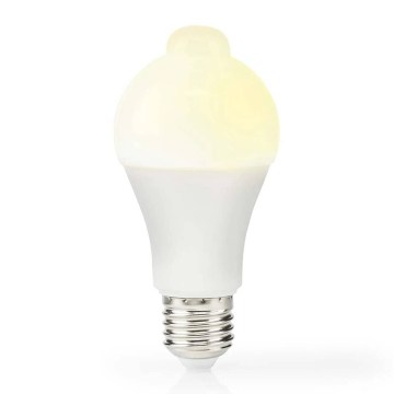 LED spuldze ar kustības un krēslas sensoru A60 E27/4,9W/230V 3000K