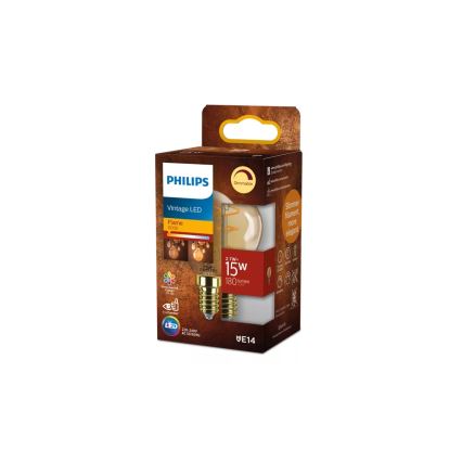 LED spuldze ar regulējamu spilgtumu VINTAGE Philips P45 E14/2,7W/230V 1800K