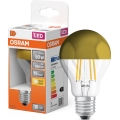 LED spuldze ar spoguļotu virsmu FILAMENT E27/6,5W/230V 2700K zelta - Osram