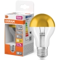 LED spuldze ar spoguļotu virsotni SUPERSTAR E27/7W/230V 2700K zelta krāsas - Osram