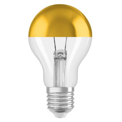 LED spuldze ar spoguļotu virsotni SUPERSTAR E27/7W/230V 2700K zelta krāsas - Osram