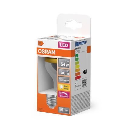 LED spuldze ar spoguļotu virsotni SUPERSTAR E27/7W/230V 2700K zelta krāsas - Osram