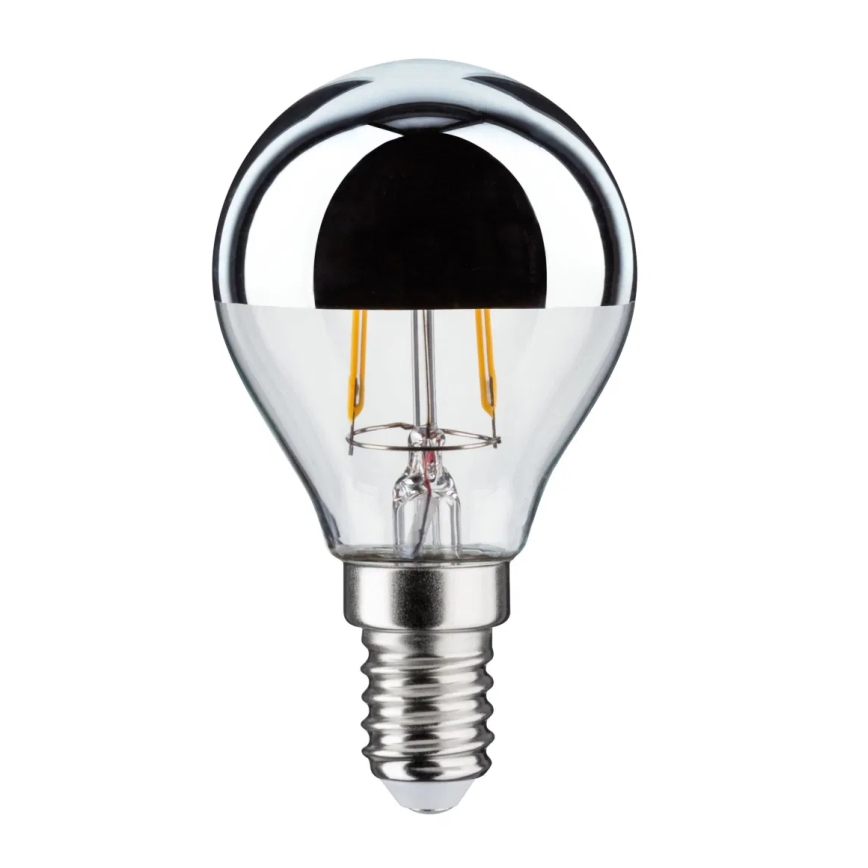 LED Spuldze ar spoguļveida sfērisku apvalku CROWN E14/2,6W/230V 2700K - Paulmann 28663