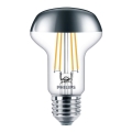 LED Spuldze ar spoguļveida sfērisku apvalku Philips DECO E27/4W/230V 2700K