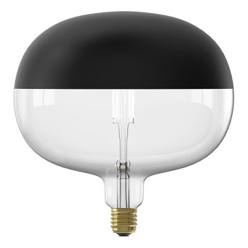 LED spuldze ar vāciņu un regulējamu spilgtumu FILAMENT E27/6W/230V 1800K melna CRI 90