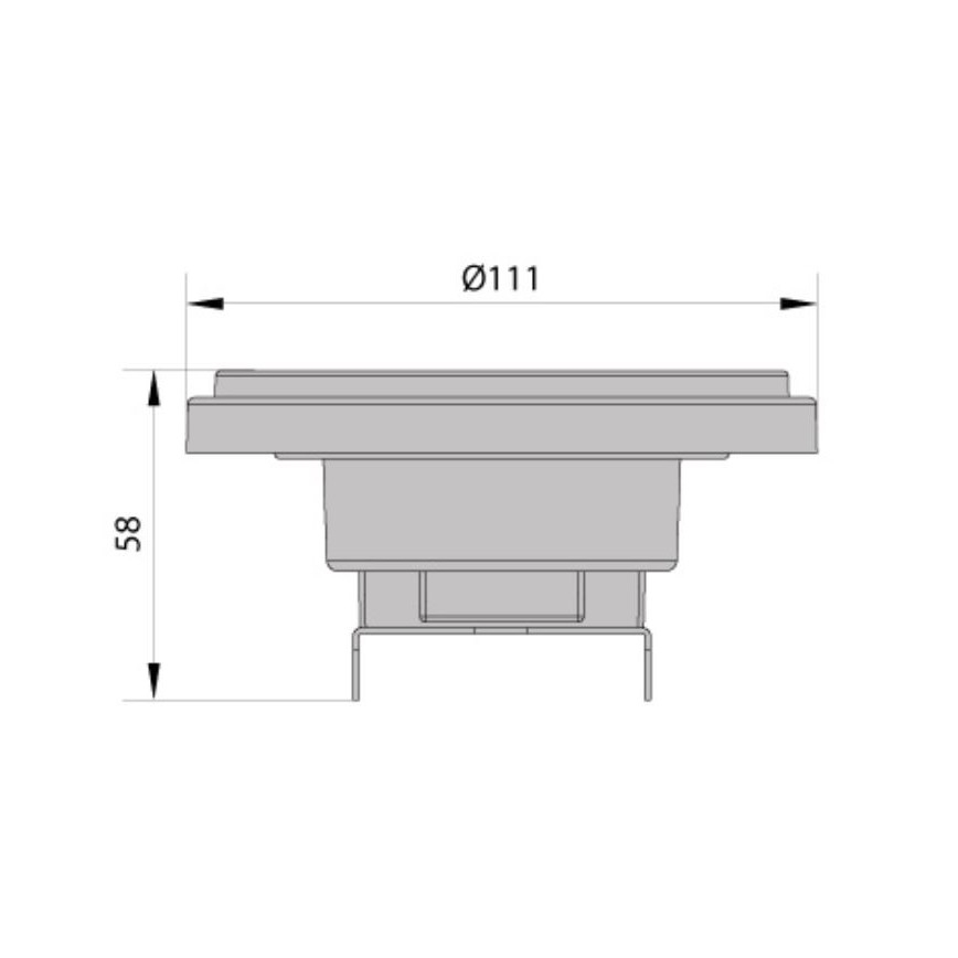 LED Spuldze AR111 G53/12W/12V 4000K
