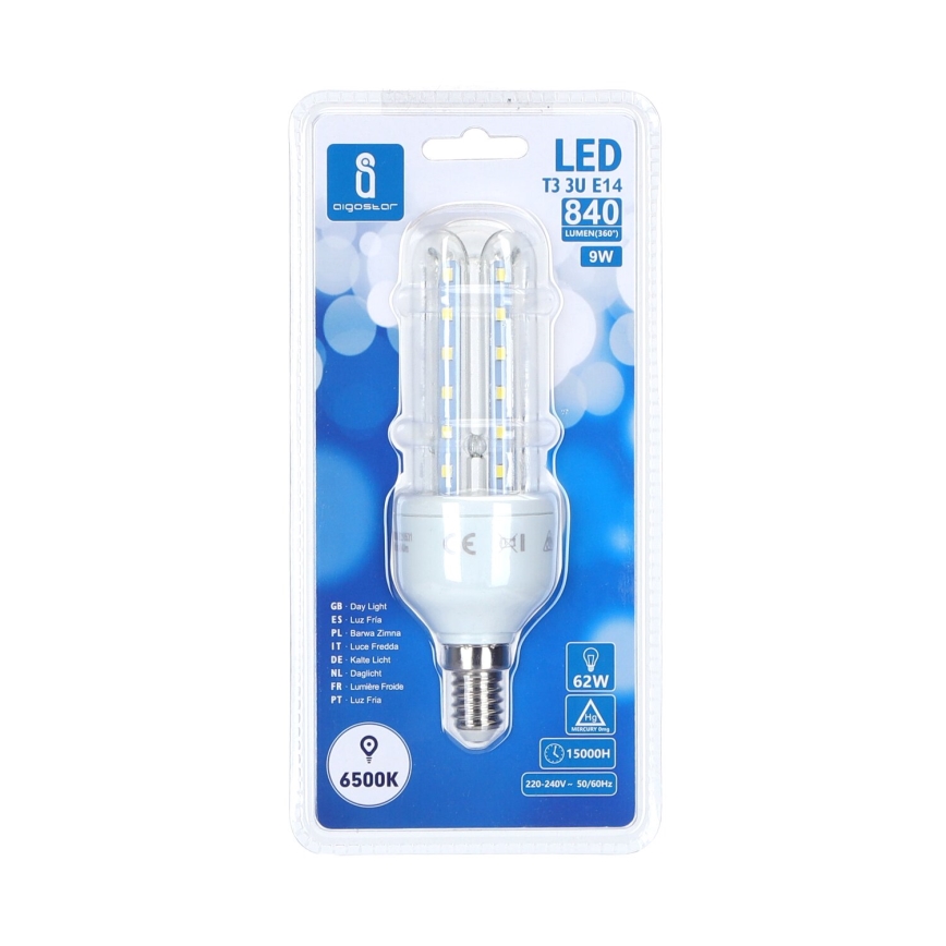 LED Spuldze B5 E14/9W/230V 6500K - Aigostar