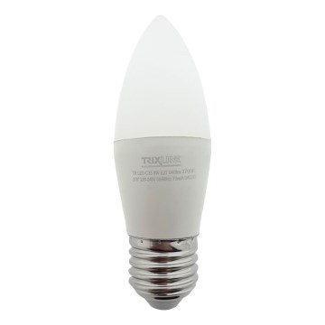 LED Spuldze C35 E27/8W/230V 2700K