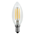 LED Spuldze C37 E14/4W/230V 3000K