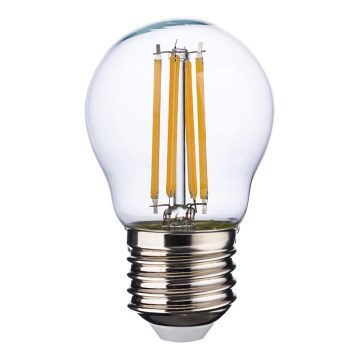 LED spuldze CAURSPĪDĪGA G45 E27/4,5W/230V 2200K