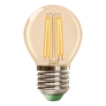 LED spuldze CLASSIC AMBER G45 E27/6,5W/230V 2200K - Brilagi