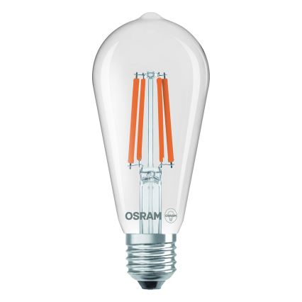 LED spuldze CLASSIC FILAMENT E27/6,5W/230V 4000K - Osram