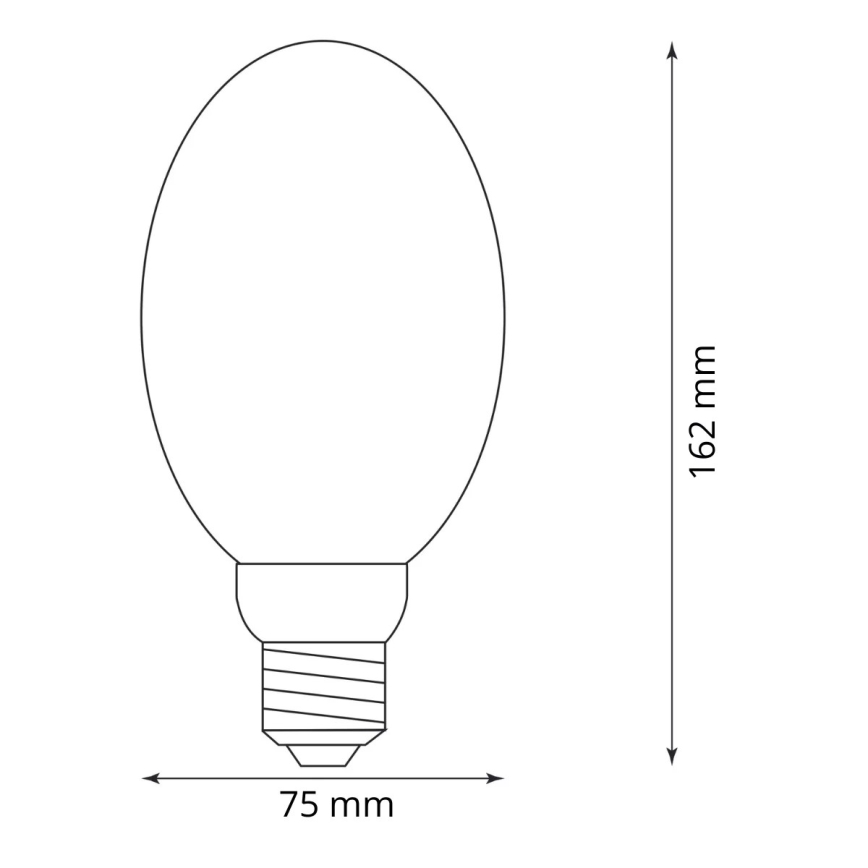 LED Spuldze DECO VINTAGE B75 E27/4W/230V 1800K