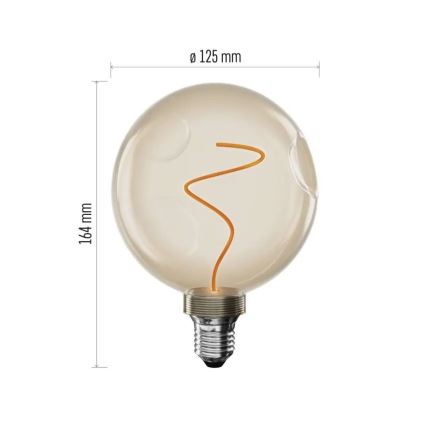LED spuldze DECO VINTAGE CG125A E27/4,5W/230V 1800K