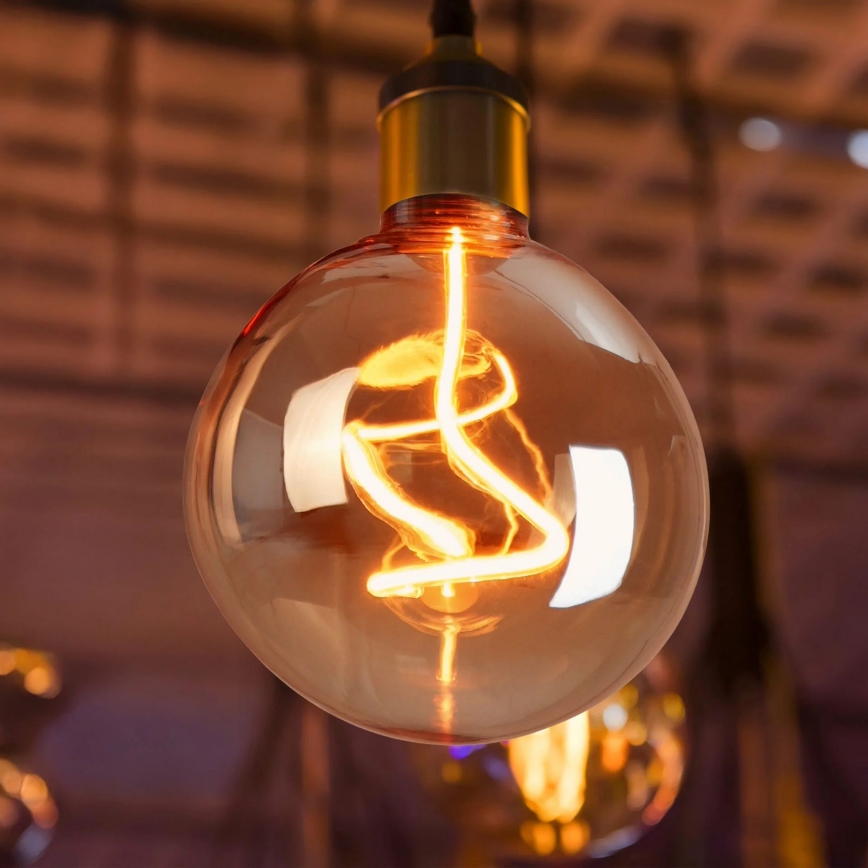 LED Spuldze DECO VINTAGE FILAMENT G125 E27/4W/230V 1800K