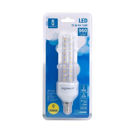 LED Spuldze E14/12W/230V 3000K - Aigostar