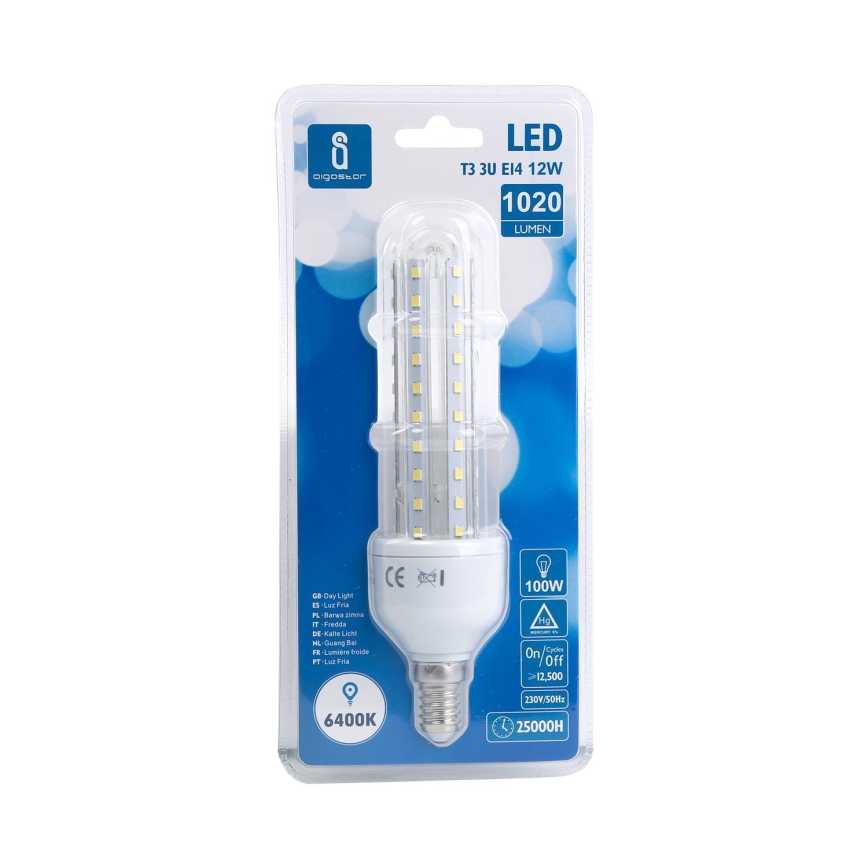 LED Spuldze E14/12W/230V 6500K - Aigostar