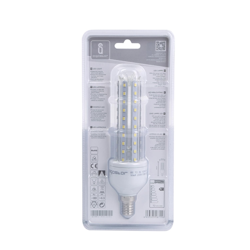 LED Spuldze E14/12W/230V 6500K - Aigostar
