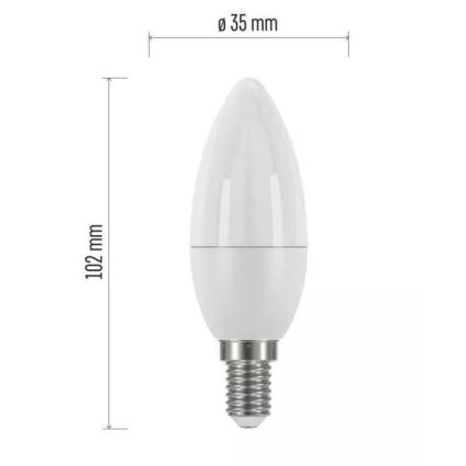 LED spuldze E14/4,2W/230V 2700K CRI 94 Ra