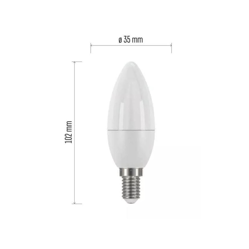 LED spuldze E14/4,2W/230V 2700K CRI 94 Ra