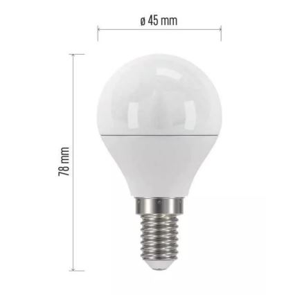 LED spuldze E14/4,2W/230V 2700K CRI 94 Ra