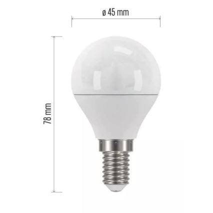 LED spuldze E14/4,2W/230V 4000K CRI 94 Ra