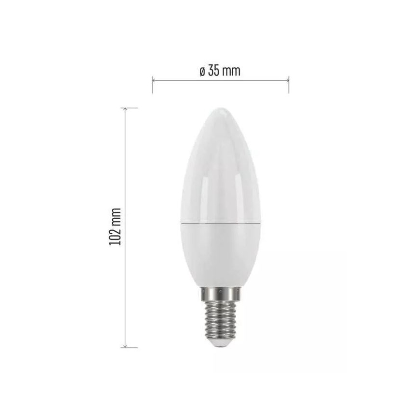 LED spuldze E14/4,2W/230V 4000K CRI 94 Ra