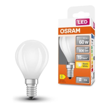LED Spuldze E14/5,5W/230V 2700K - Osram