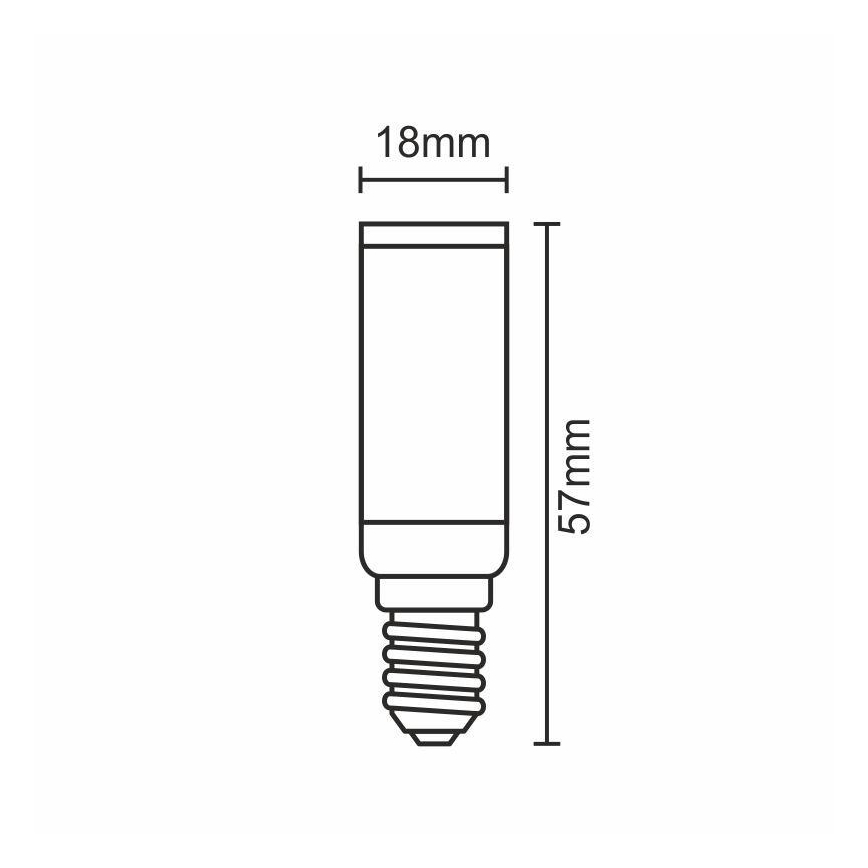 LED spuldze E14/5W/230V 2800K
