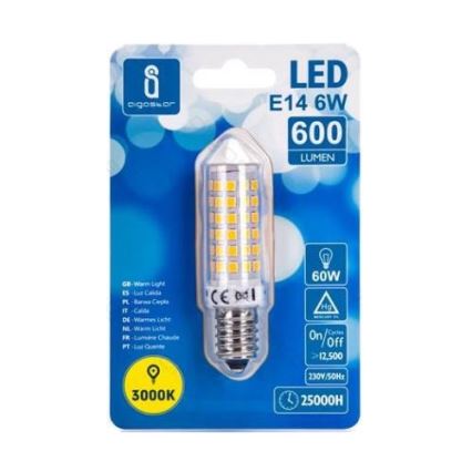 LED spuldze E14/6W/230V 3000K - Aigostar