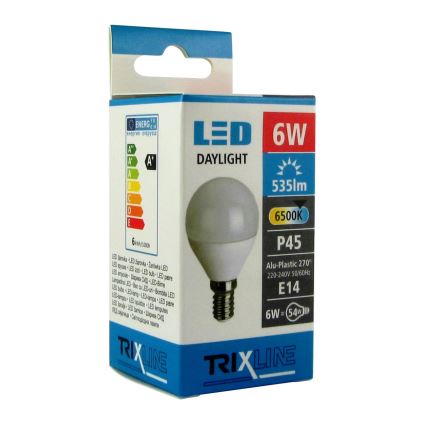 LED spuldze E14/6W/230V 6500K