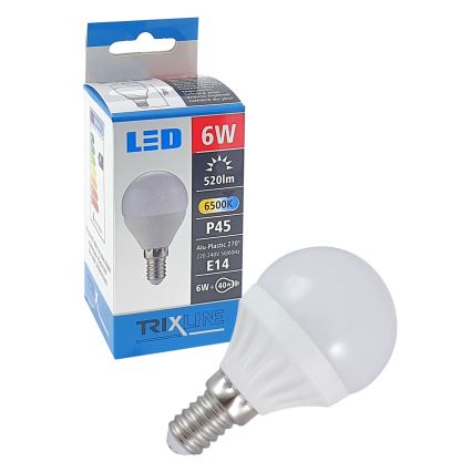 LED spuldze E14/6W/230V 6500K