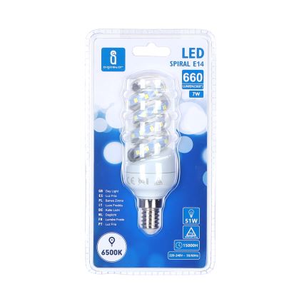 LED Spuldze E14/7W/230V 6500K - Aigostar