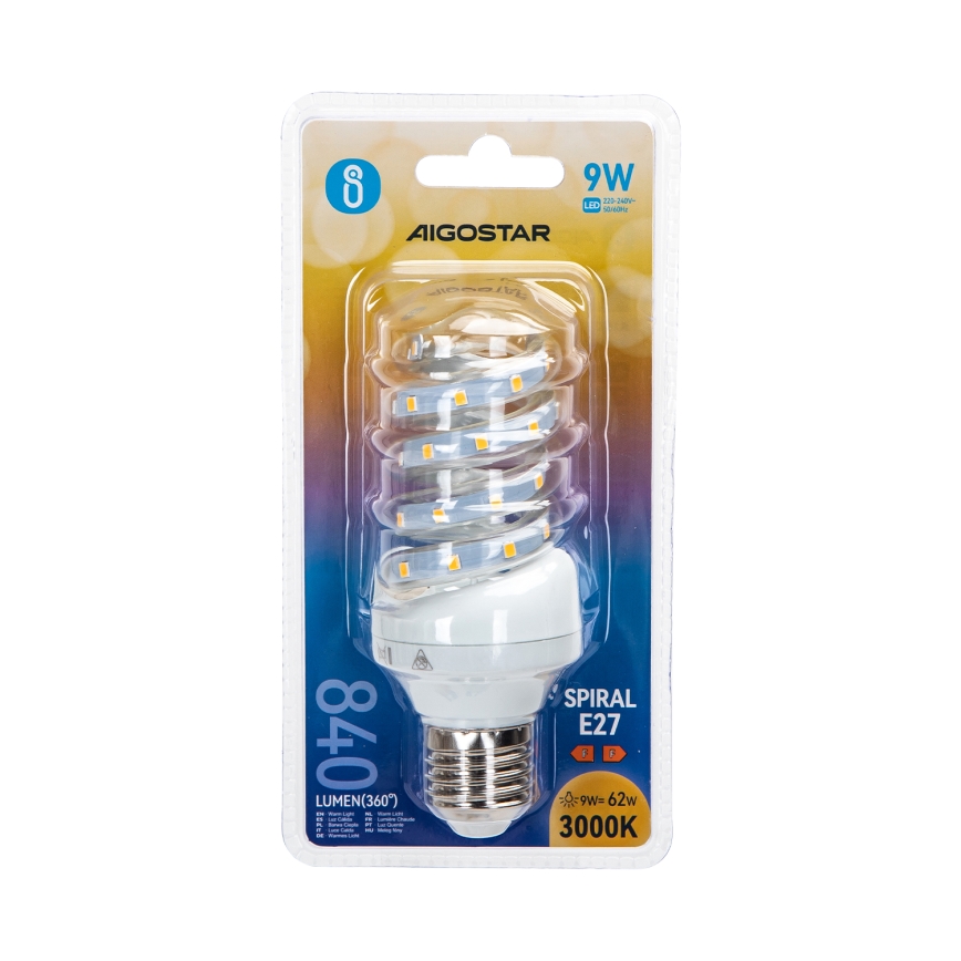 LED Spuldze E14/9W/230V 6500K - Aigostar