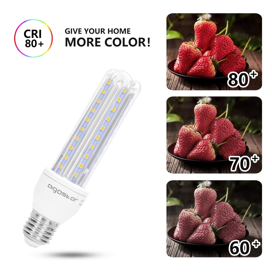 LED Spuldze E27/12W/230V 3000K - Aigostar