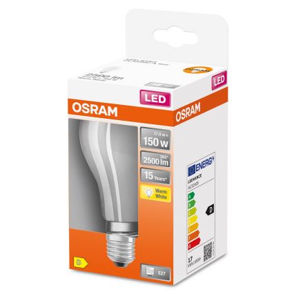 LED Spuldze E27/17W/230V 2700K - Osram