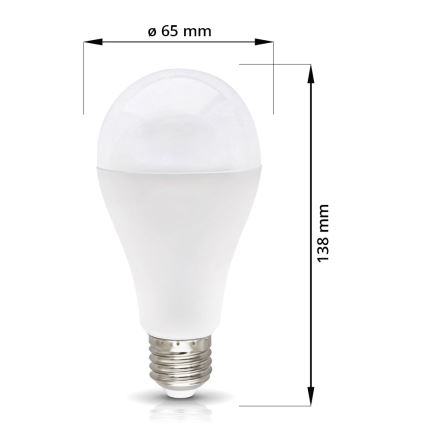 LED spuldze E27/18W/230V 4000K