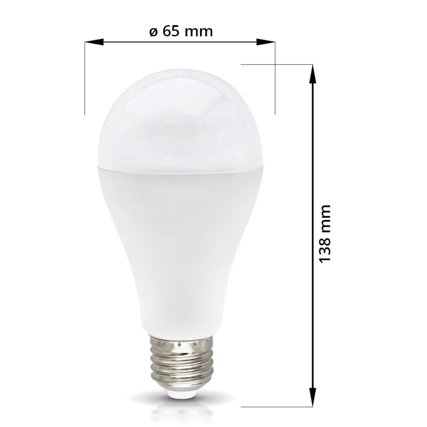 LED spuldze E27/18W/230V 4000K