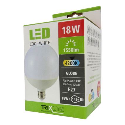 LED spuldze E27/18W/230V 4200K