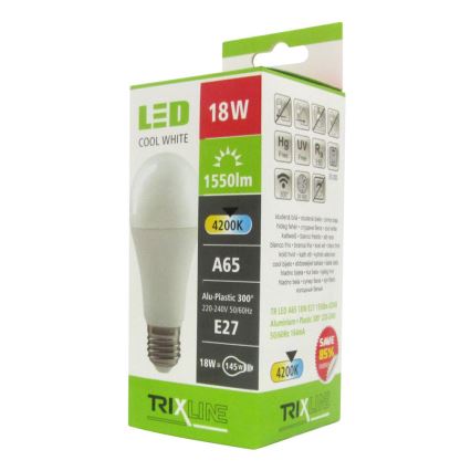 LED spuldze E27/18W/230V 4200K