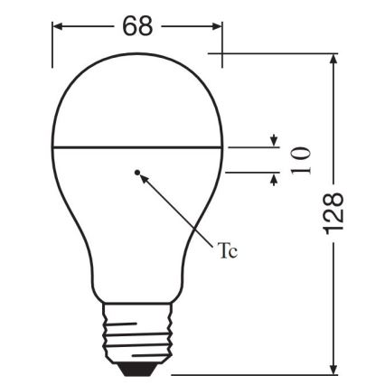 LED Spuldze E27/19W/230V 2700K - Osram