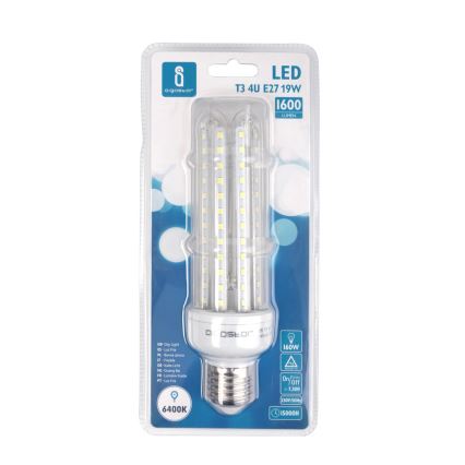 LED Spuldze E27/19W/230V 6400K - Aigostar