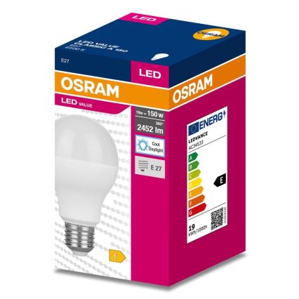 LED spuldze E27/19W/230V 6500K - Osram